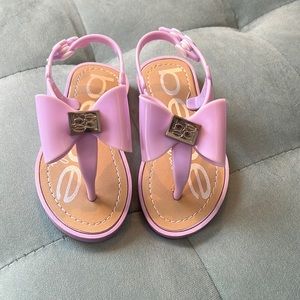 Bebe Toddler Girl Sandals. Size M 7-8.